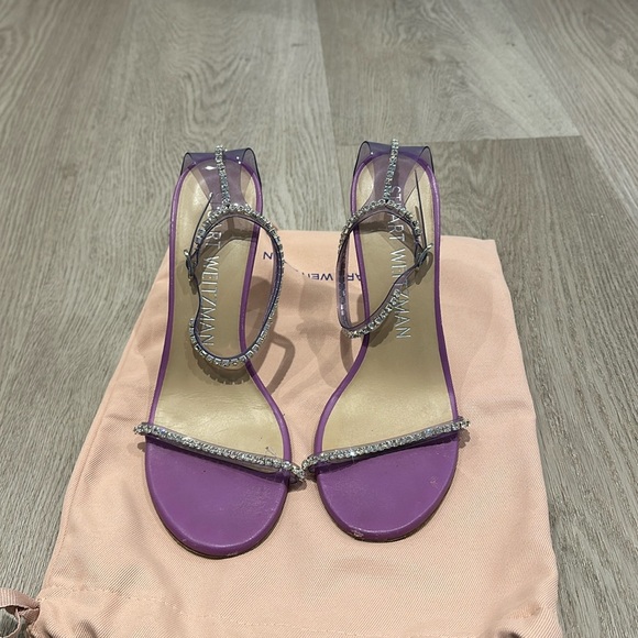 Stuart Weitzman Nudist Glam Sandals - Picture 4 of 9